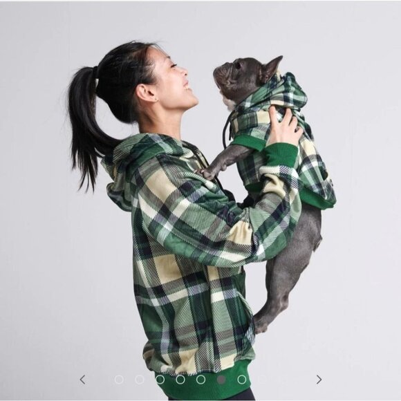 Park paws matching set for dog and owner sweatshirt hoodie size XL/Dog sz Small - Picture 2 of 16